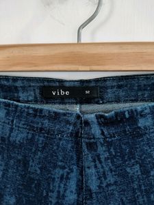 Vibe Navy Blue Jeggings Pant (Women)