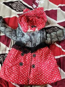 Cute Girls' Puffer Jacket