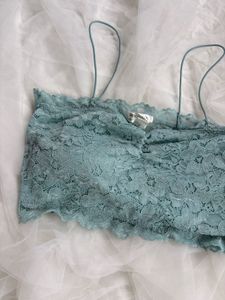 Lace Bralette Crop Top