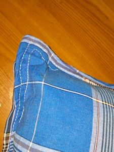 Blue Plaid cushion  takiya 💙
