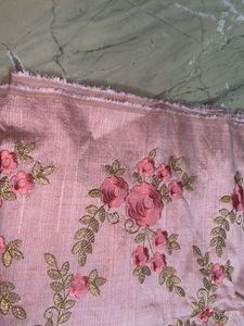 Embroidered Floral Dress Material