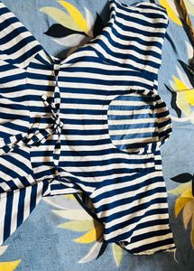 Striped Flare Dress
