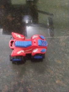 Red & Blue Toy Car