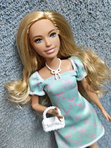 Barbie Doll with Dress and Handbag