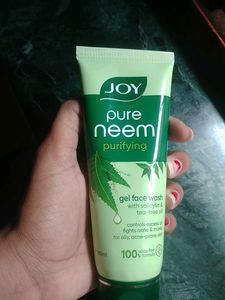 Joy Pure Neem Purifying Face Wash