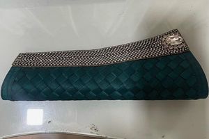 Elegant Green Clutch