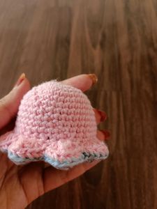 Crochet reversible toy octopus