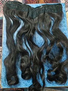 Hair Extension Black Color Long