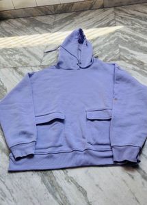 Lavender Hoodie with Pockets