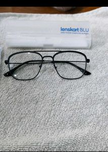 New Lenskart Blue Vintage Aviator Looks Zero Power