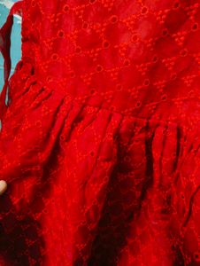 Beautiful Red Dress for Girls