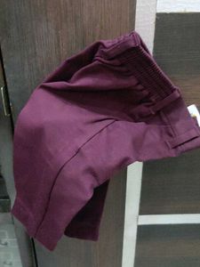 Boys' Burgundy Suit Set