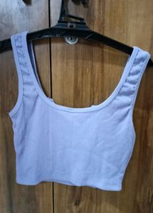 SSS Lavender Crop Top Size-S