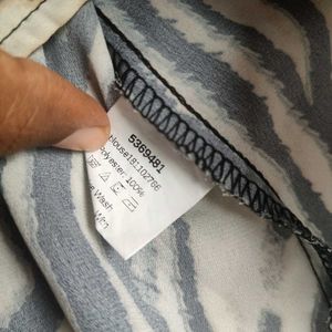 Zebra print Top
