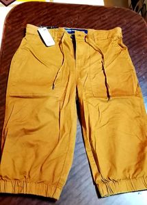 Men's Mustard Cargo Pants no use 999 purchase kara