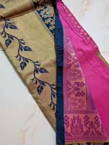 Beautiful ethnic saree kanjivaram look