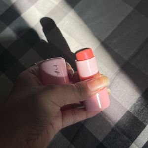 PINKFLASH DEWY BLUSH PK01 Grapefruit Heart