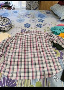 Men's Plaid Button-Down Shirt