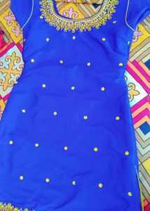 Blue Kurti - Simple &amp; Chic