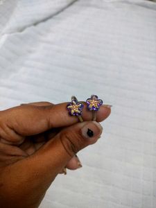 Beautiful Floral Toe Rings