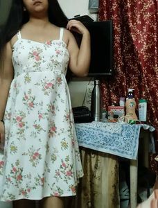 Floral Print Summer Dress🌸💮
