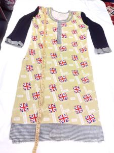 British Flag Print Top America piece