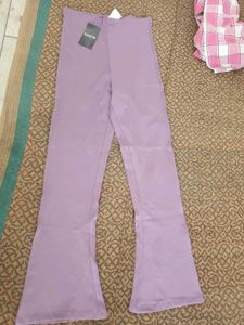branded  Lavender Flare Pants