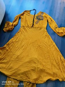Stylish Yellow Kurta