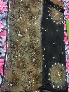 Embellished Georgette Saree