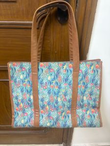 Floral Tote Bag