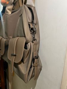 Stylish Beige Everyday Tote Bag