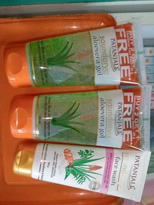 Patanjali Aloe Vera Gel & Face Wash Combo