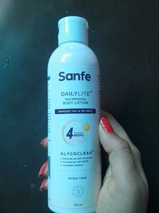 Sanfe Tan removal Body Lotion