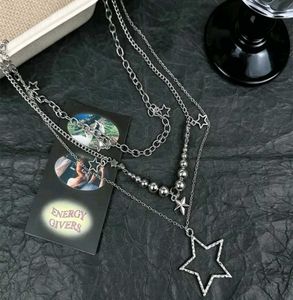 Layered Star Necklace Set