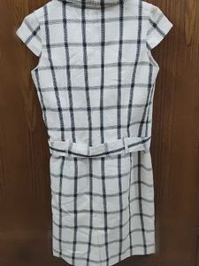 Chic Plaid Button-Up Dress