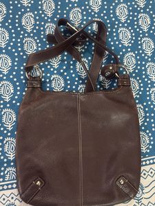 Coach Brown Leather Hobo Bag