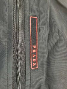 Prada Black Hooded Jacket