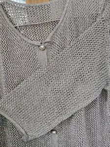 Elegant Shimmery Knit partywear Cardigan