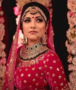 Gold Plated Kundan Dulhan Bridal Jwellery