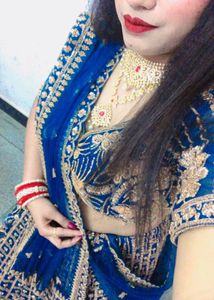 Stunning Teal Embroidered Lehenga Set
