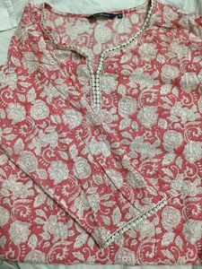 Floral Print Kurta