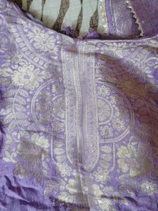 Elegant Purple Kurta Set