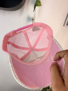 Pink Glitter &amp; Rhinestone Trucker Hat