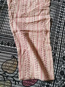 New pink  Cotton trouser