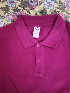Classic Pink Polo T-Shirt