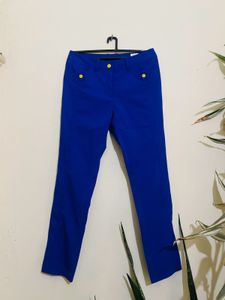 Pepsi Blue Korean Pant For Women