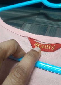 Elegant Pink Embroidered Kurta free delivery