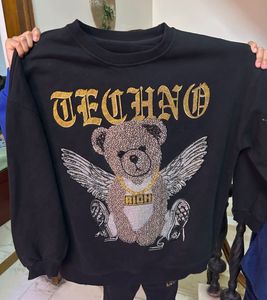 Black Bear Graphic Sweatshirt