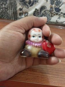 Cute Baby Figurine with Heart japanese