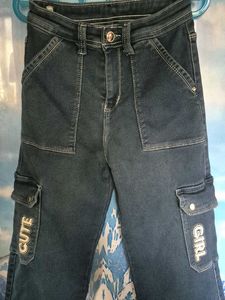 Cute Girl Denim Jeans